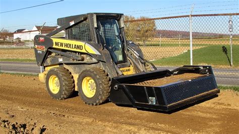 skid steer landscape rake for rent|pull behind landscape rake rental.